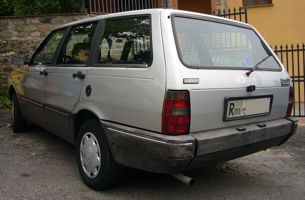 فيات دونا 1987. الهيكل، المظهر الخارجي. ستيشن ٥ أبواب (صالون), 1 الجيل