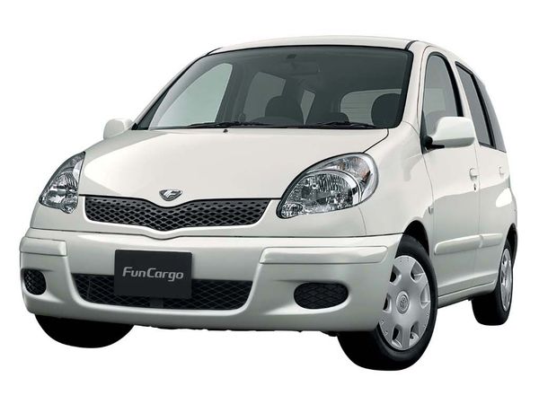 Toyota FunCargo 1999. Carrosserie, extérieur. Compact Van, 1 génération