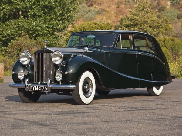 Rolls-Royce Silver Wraith 1946. Carrosserie, extérieur. Limousine, 1 génération