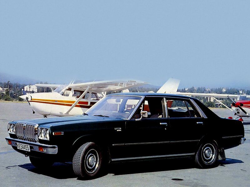 Datsun Laurel 1977. Bodywork, Exterior. Sedan, 3 generation