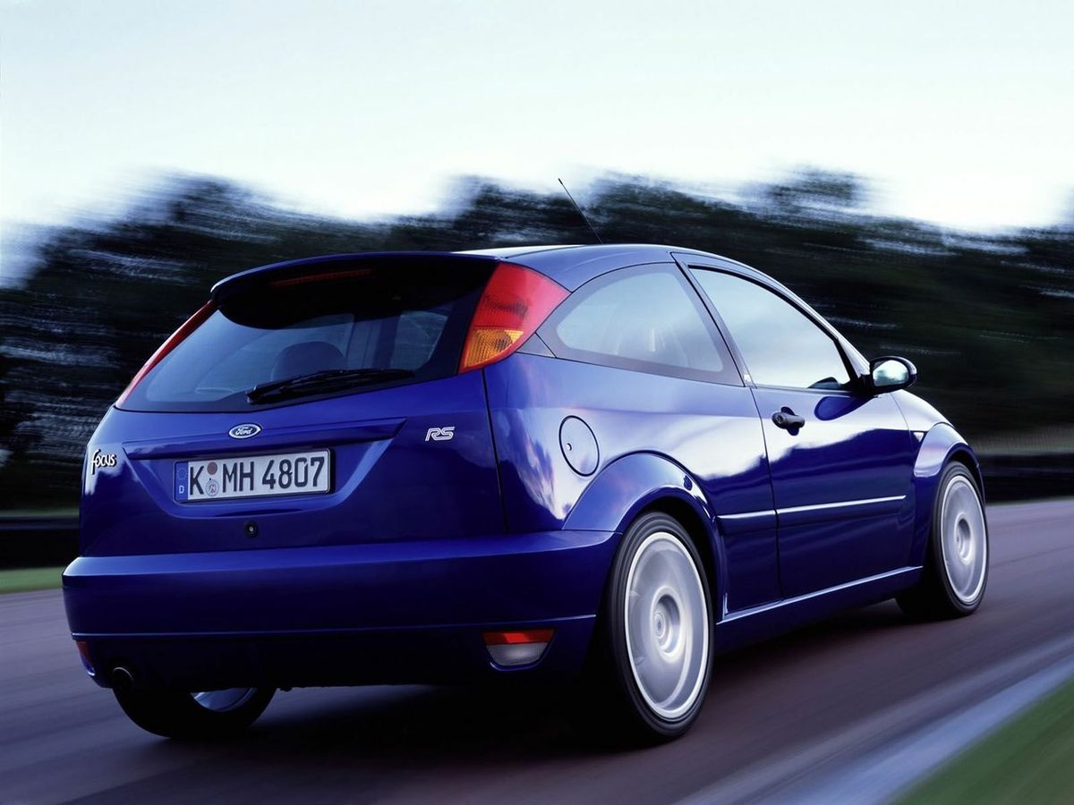 Ford Focus RS 2002. Carrosserie, extérieur. Hatchback 3-portes, 1 génération