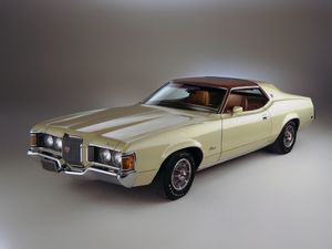 Mercury Cougar 1971. Carrosserie, extérieur. Coupé sans montants, 2 génération