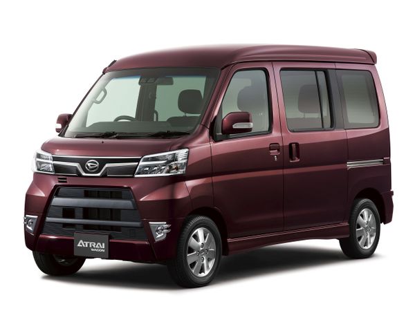 Daihatsu Atrai 2017. Carrosserie, extérieur. Monospace compact, 2 génération, restyling 2