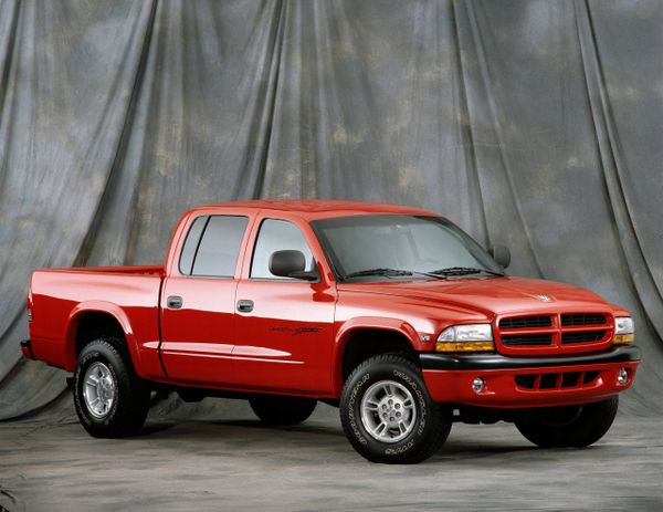 Dodge Dakota 1997. Bodywork, Exterior. Pickup double-cab, 2 generation