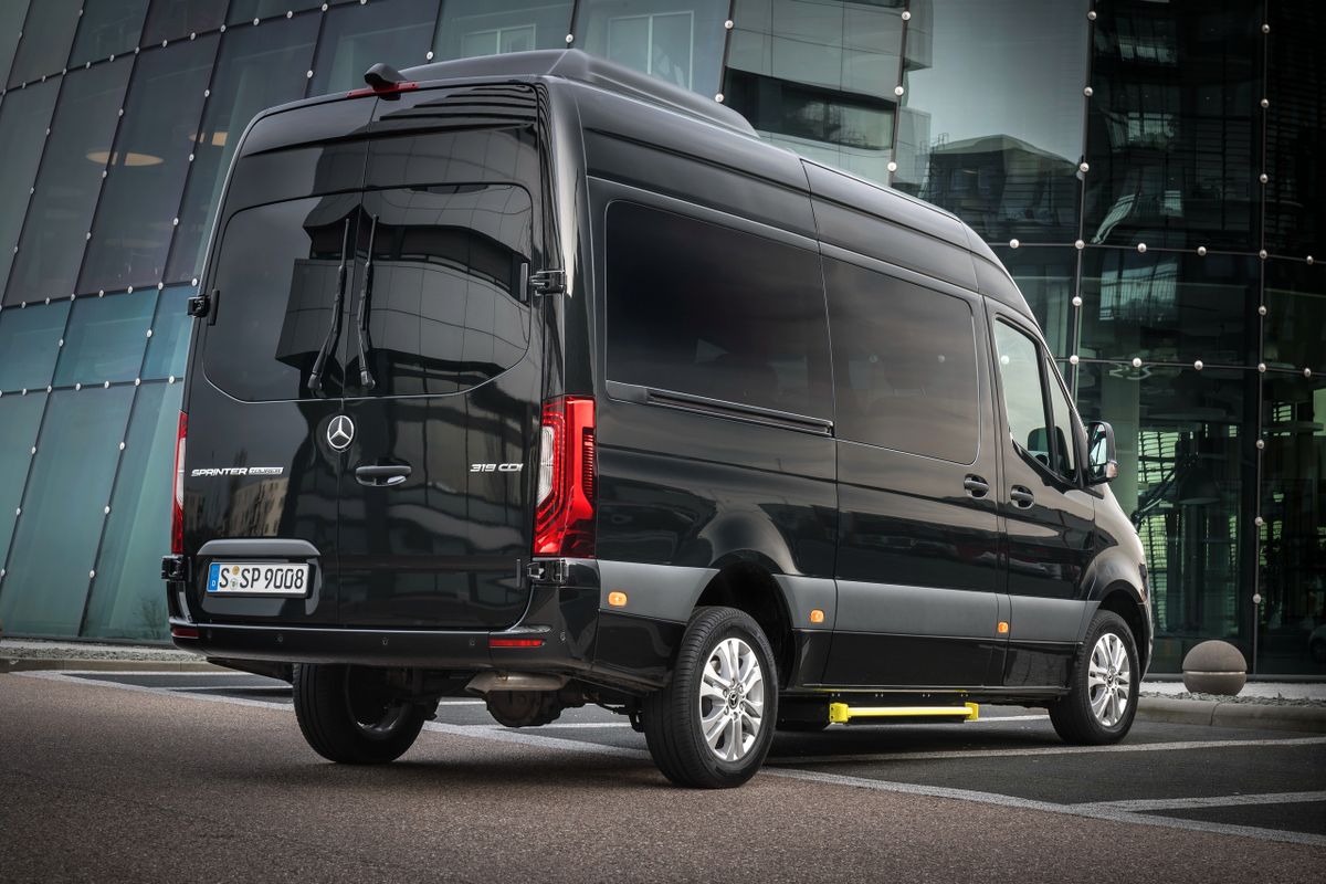 Mercedes Sprinter 2019. Кузов, экстерьер. Микроавтобус, 3 поколение