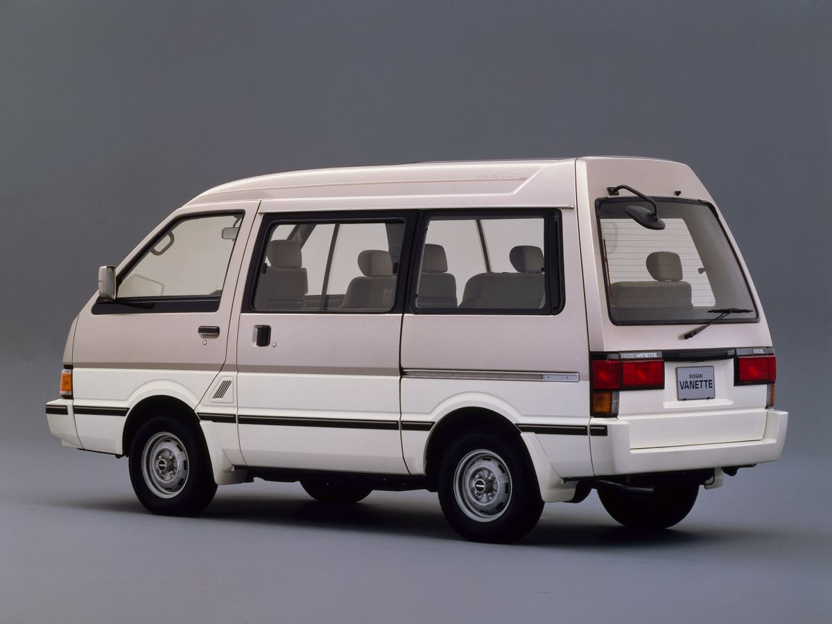 Nissan Vanette 1985. Bodywork, Exterior. Minivan, 2 generation