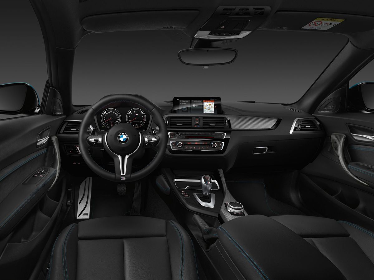 BMW M2 2017. Front seats. Coupe, 1 generation, restyling