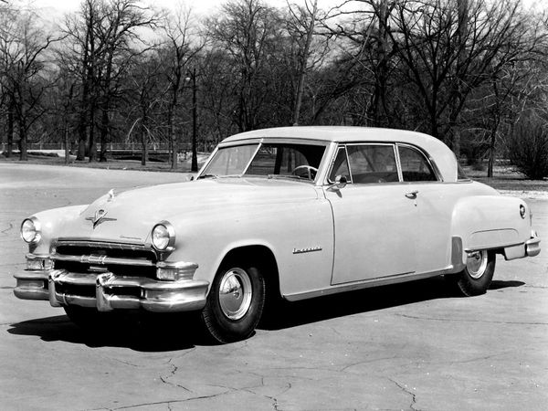 Chrysler Imperial 1949. Carrosserie, extérieur. Coupé sans montants, 6 génération