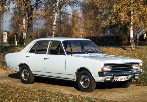 Opel Rekord 1967. Carrosserie, extérieur. Berline, 3 génération