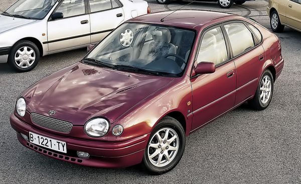 Toyota Corolla 1997. Bodywork, Exterior. Sedan, 8 generation