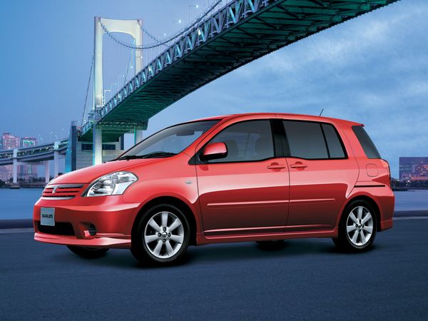 Toyota Raum 2003. Carrosserie, extérieur. Compact Van, 2 génération