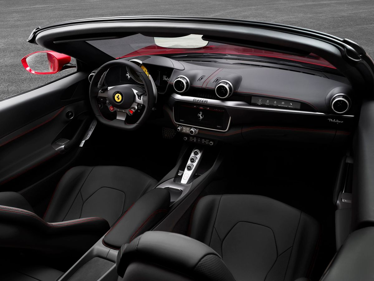 Ferrari Portofino 2020. Siéges avants. Cabriolet, 1 génération, restyling