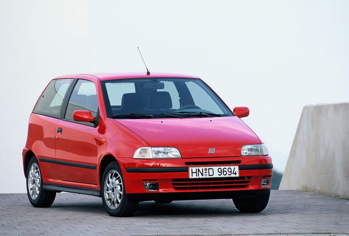 Fiat Punto 1993. Carrosserie, extérieur. Mini 3-portes, 1 génération