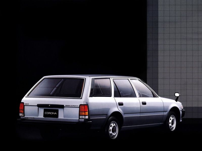 Тойота Корона 1987. Кузов, экстерьер. Универсал 5 дв., 9 поколение