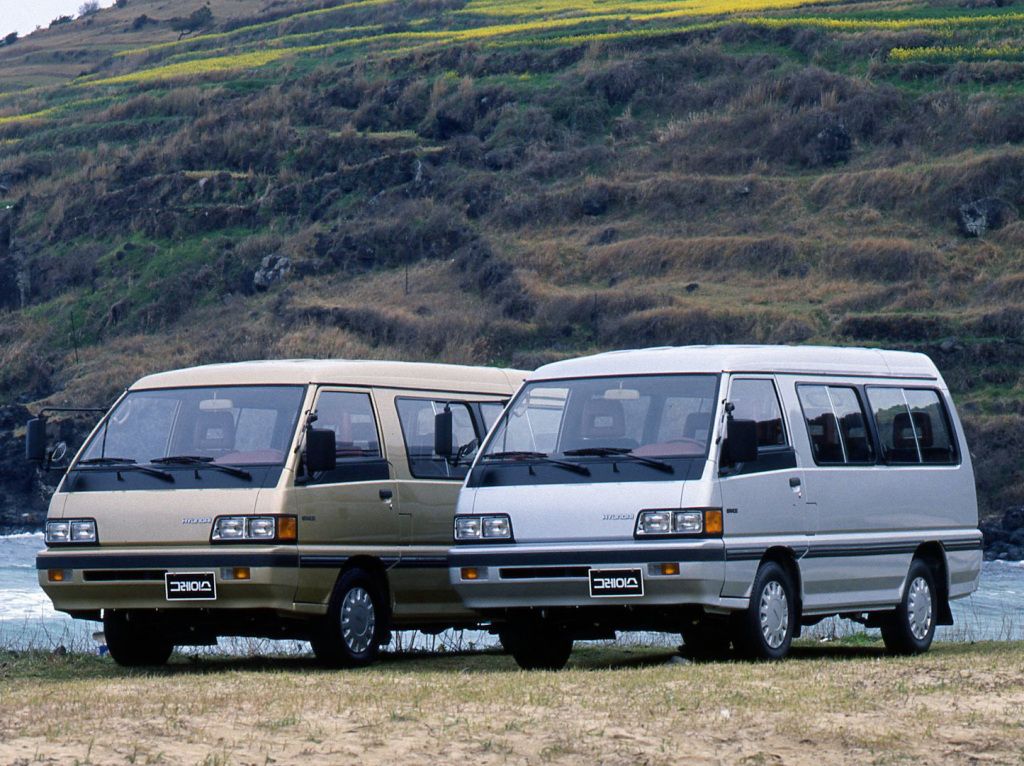 יונדאי H100 ‏1987. מרכב, צורה. מיניבוס, 1 דור