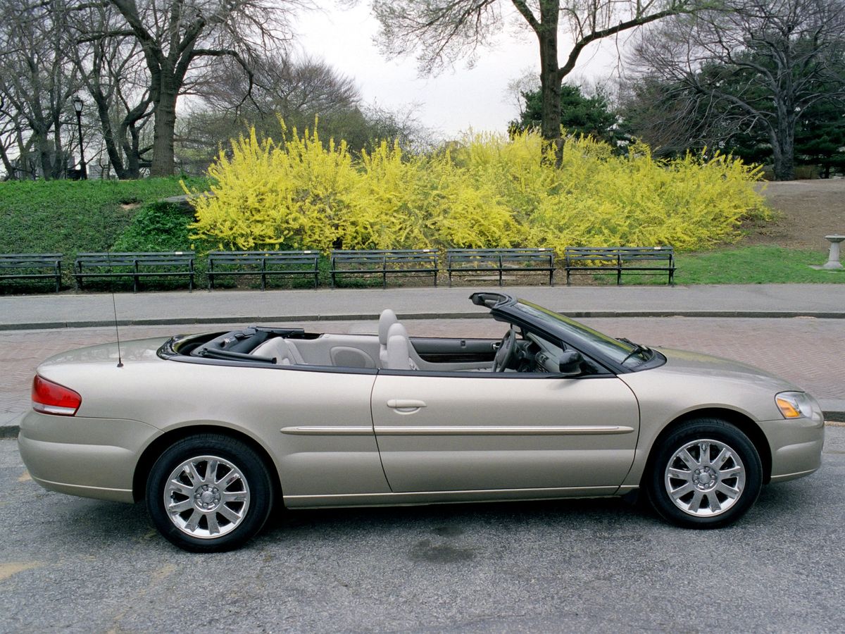 Chrysler Sebring 2003. Carrosserie, extérieur. Cabriolet, 2 génération, restyling