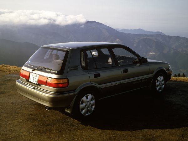 Toyota Corolla 1987. Carrosserie, extérieur. Hatchback 5-portes, 6 génération