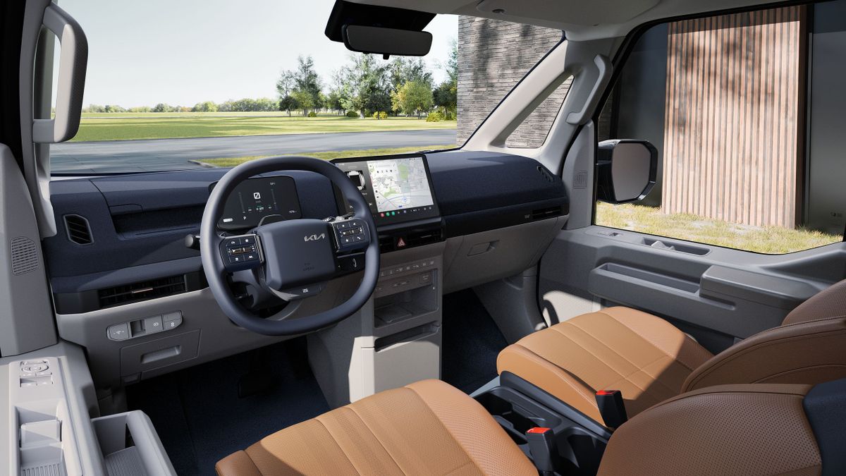 Kia PV5 2025. Передние сидения. Минивэн, 1 поколение