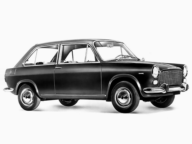 אוטוביאנקי Primula 1964. מרכב, צורה. מיני 3 דלתות, 1 דור