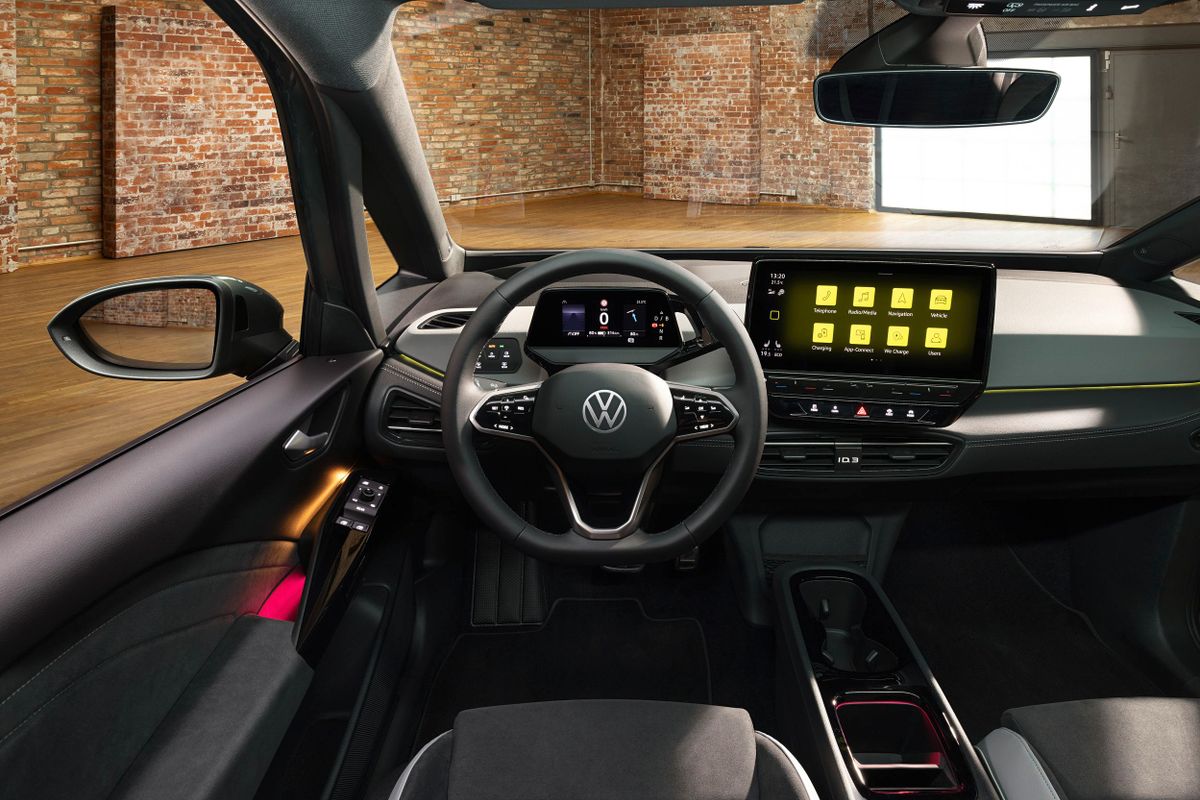 Volkswagen ID.3 2023. Front seats. Hatchback 5-door, 1 generation, restyling