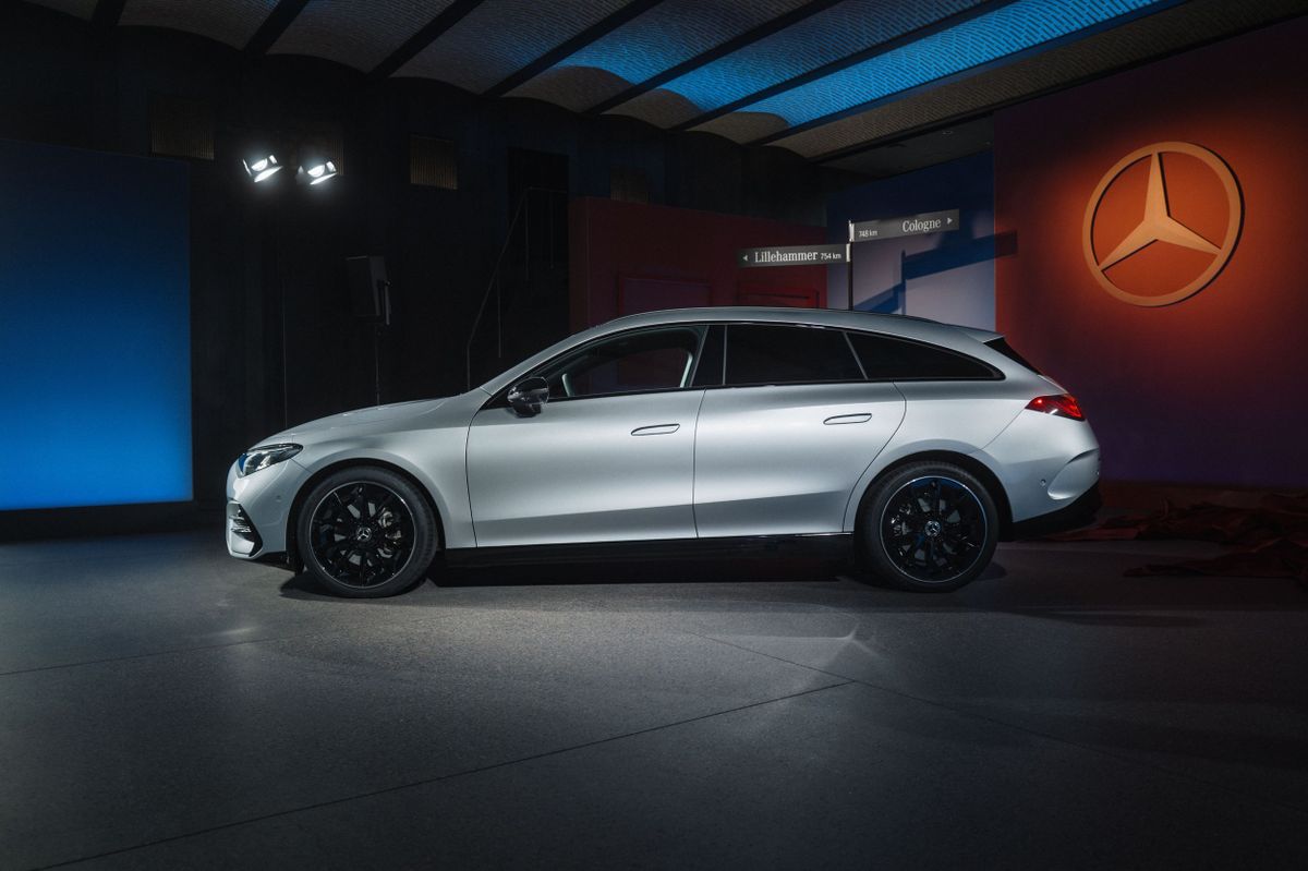 Mercedes CLA 2025. Кузов, экстерьер. Универсал 5 дв., 3 поколение