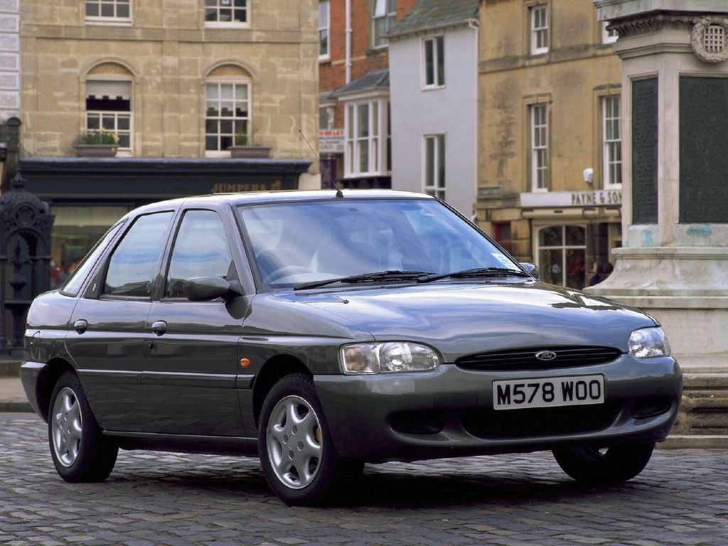 Ford Escort 1995. Carrosserie, extérieur. Hatchback 5-portes, 5 génération, restyling 2