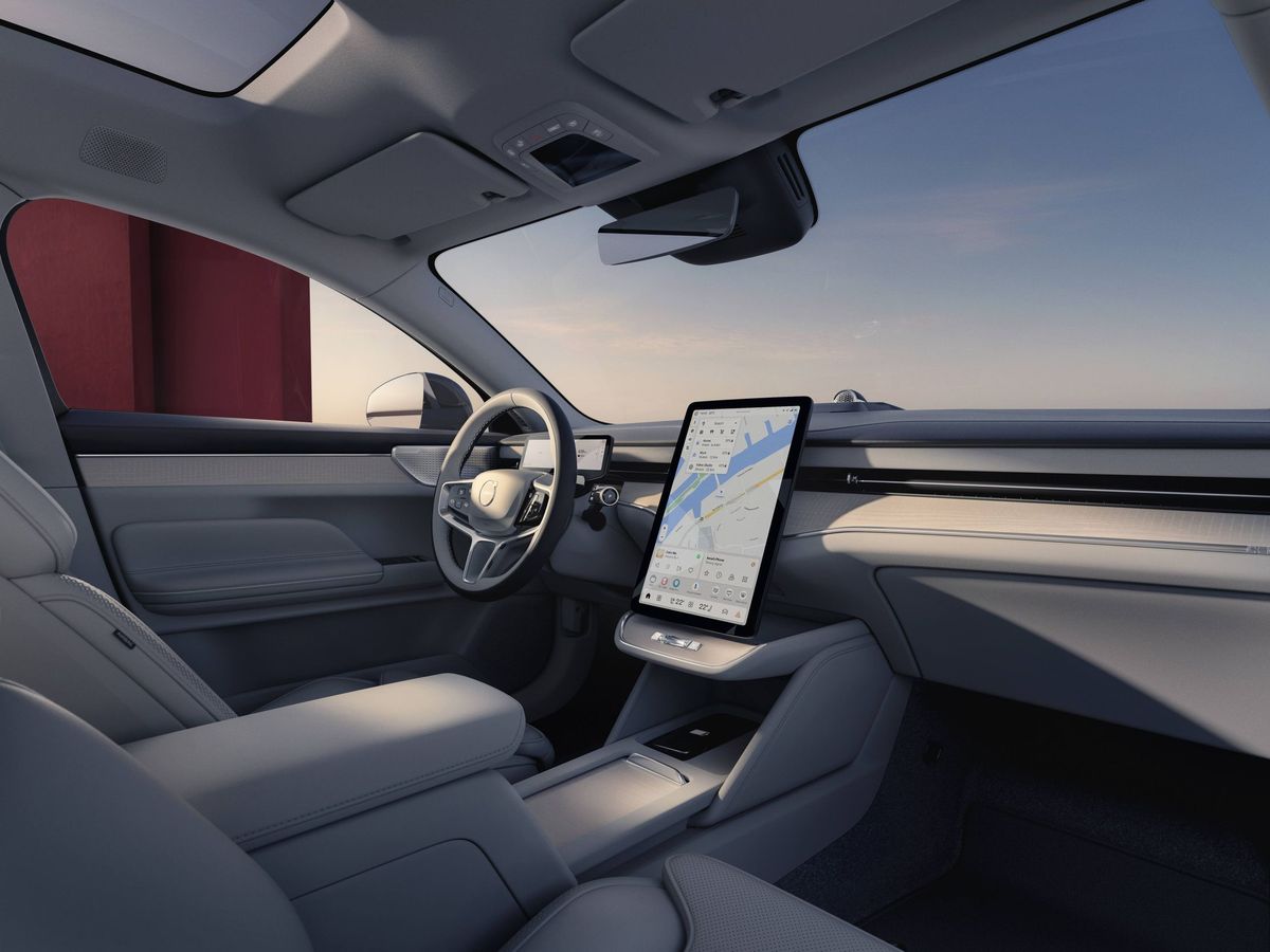 Volvo ES90 2025. Передние сидения. Лифтбэк, 1 поколение