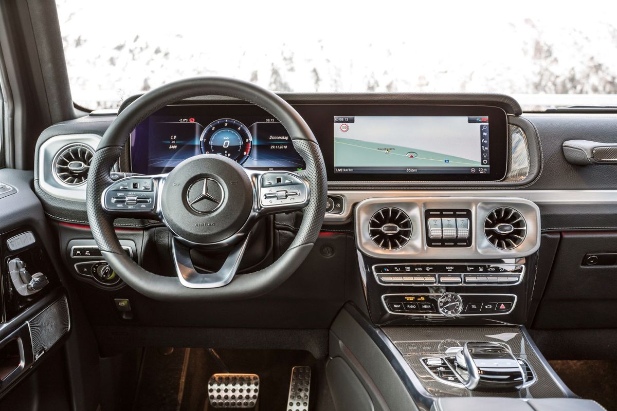 Mercedes G-Class 2018. Dashboard. SUV 5-doors, 3 generation