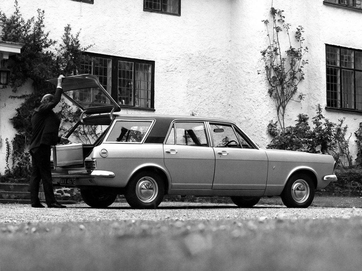 Форд Зефир 1966. Кузов, экстерьер. Универсал 5 дв., 4 поколение