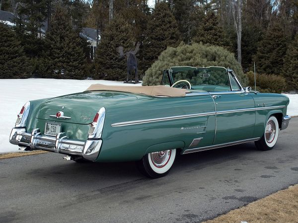 Mercury Monterey 1955. Carrosserie, extérieur. Cabriolet, 2 génération