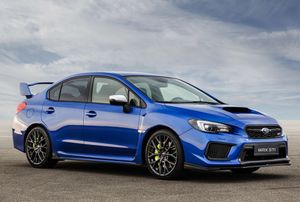 Субару WRX STi 2017. Кузов, экстерьер. Седан, 1 поколение, рестайлинг