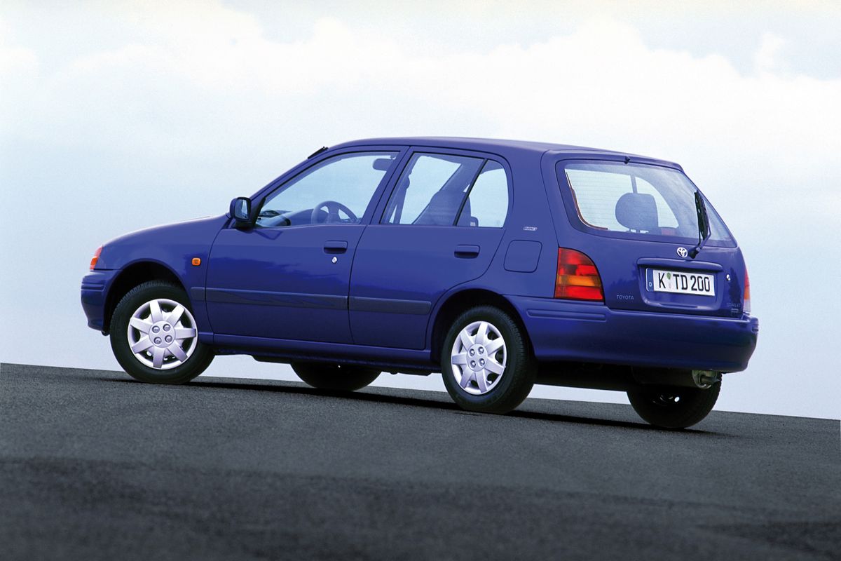 Toyota Starlet 1995. Bodywork, Exterior. Mini 5-doors, 5 generation