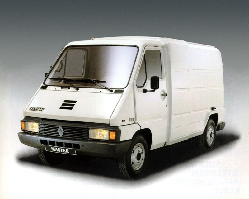 Renault Master 1980. Carrosserie, extérieur. Fourgonnette Long, 1 génération