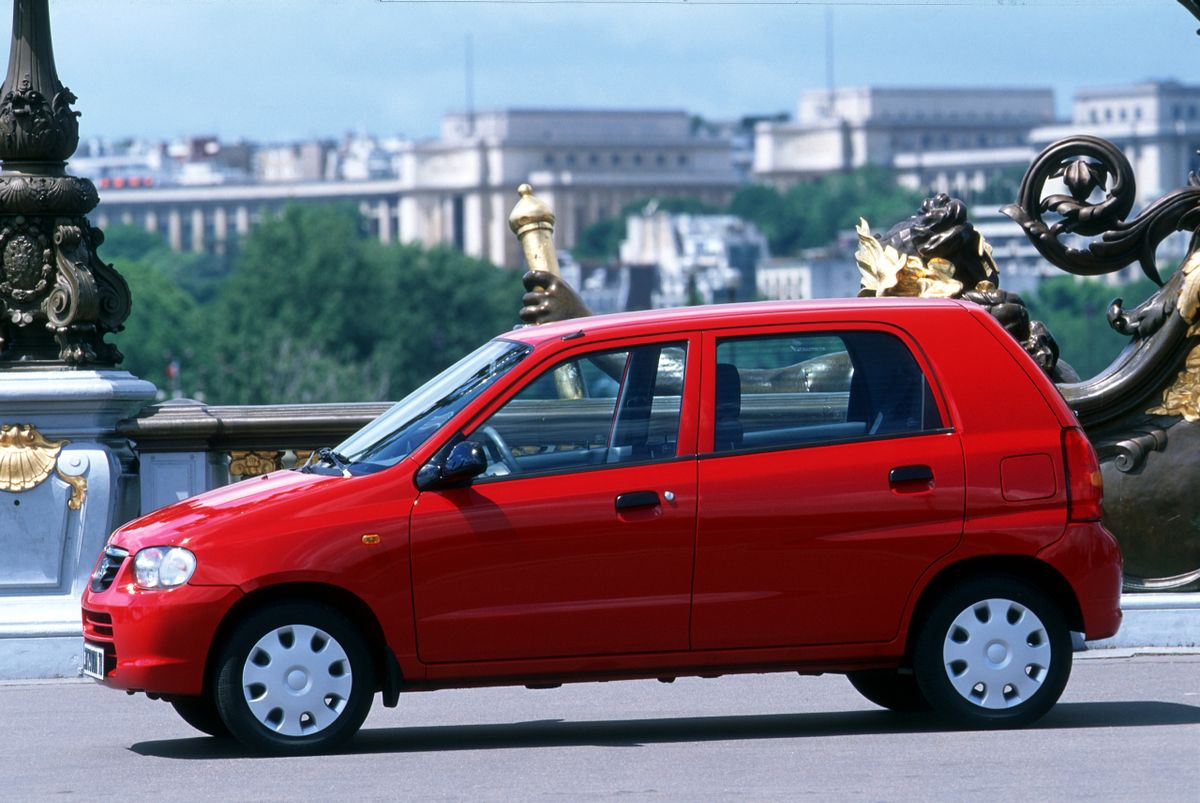 סוזוקי אלטו ‏1998. מרכב, צורה. מיני 5 דלתות, 5 דור