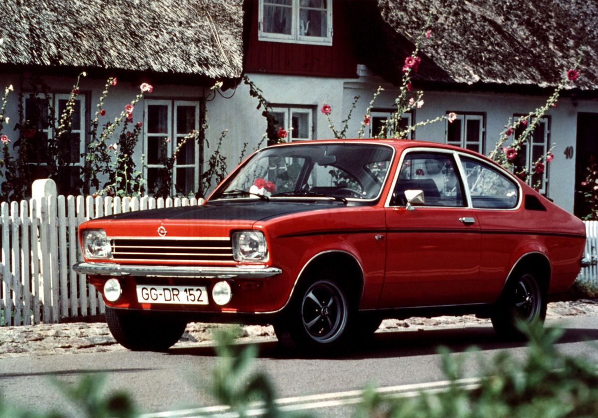 Opel Kadett 1973. Carrosserie, extérieur. Coupé, 3 génération
