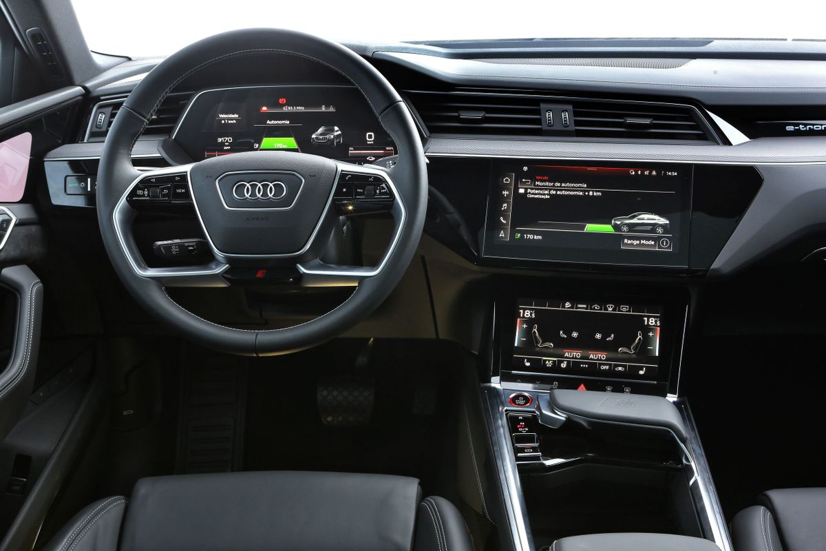 Audi. Console centrale.