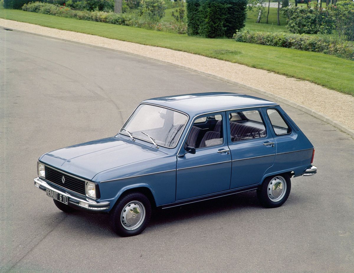 Renault 6 1970. Carrosserie, extérieur. Mini 5-portes, 1 génération