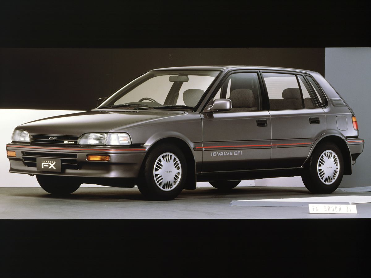 Toyota Corolla 1987. Bodywork, Exterior. Hatchback 5-door, 6 generation