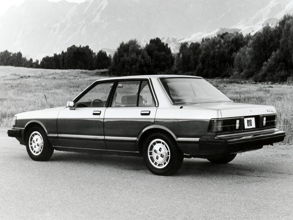 Nissan Maxima 1981. Carrosserie, extérieur. Berline, 1 génération