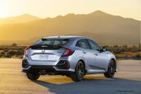 Hatchback Honda Civic. 10th generation. In production since 2015