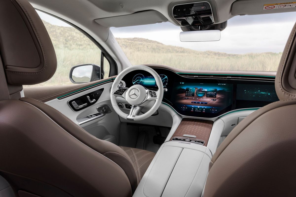 مرسيدس EQE SUV 2022. لوحة الأجهزة. SUV ٥ أبواب, 1 الجيل