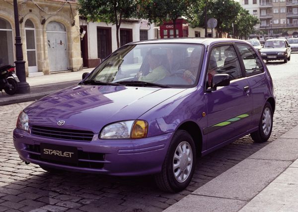 Toyota Starlet 1995. Bodywork, Exterior. Mini 3-doors, 5 generation