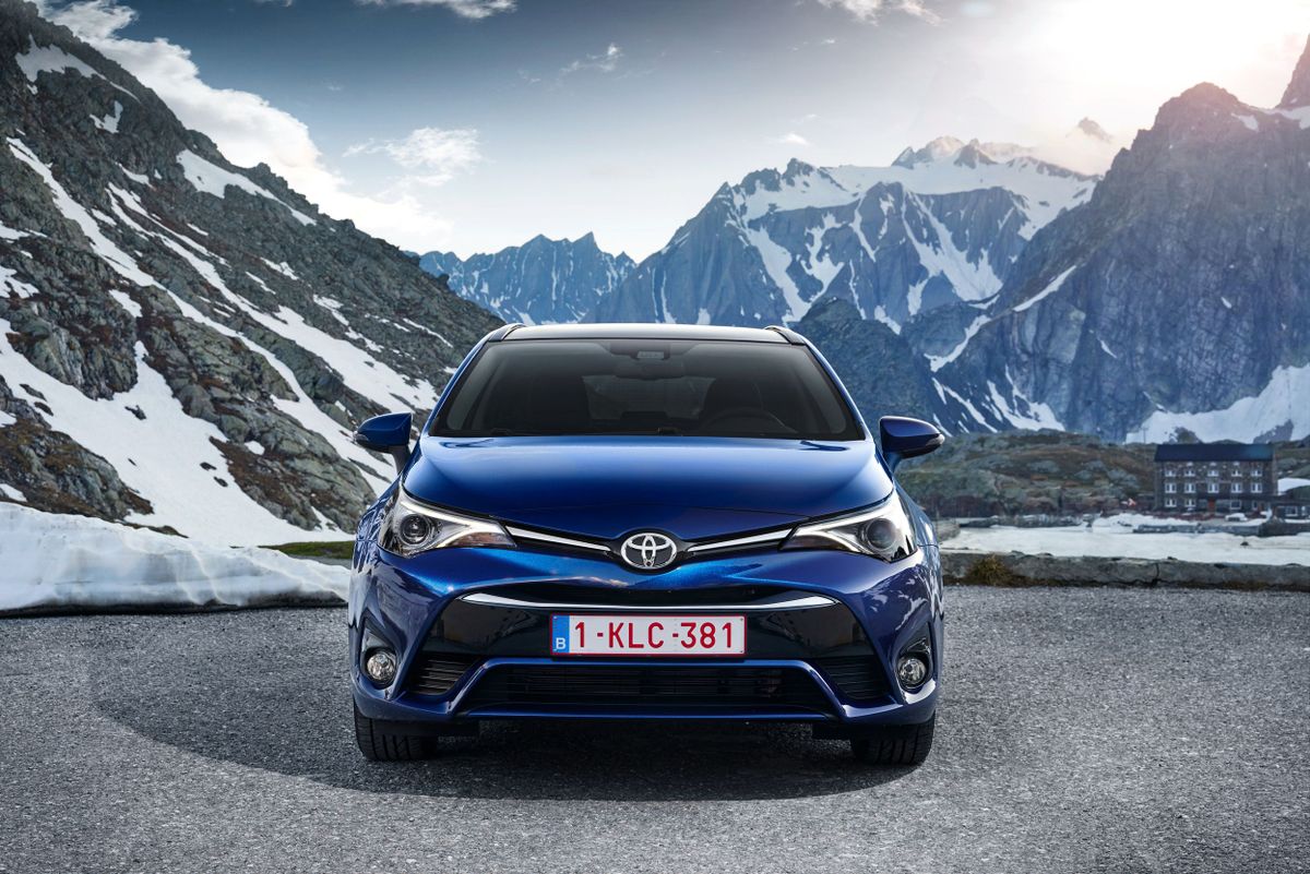 Toyota Avensis 2015. Carrosserie, extérieur. Break 5-portes, 3 génération, restyling 2