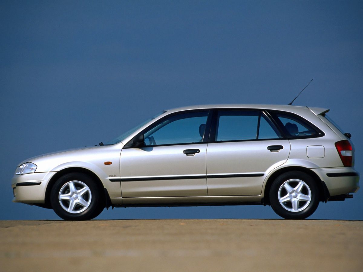 Mazda 323F 1998. Carrosserie, extérieur. Break 5-portes, 6 génération