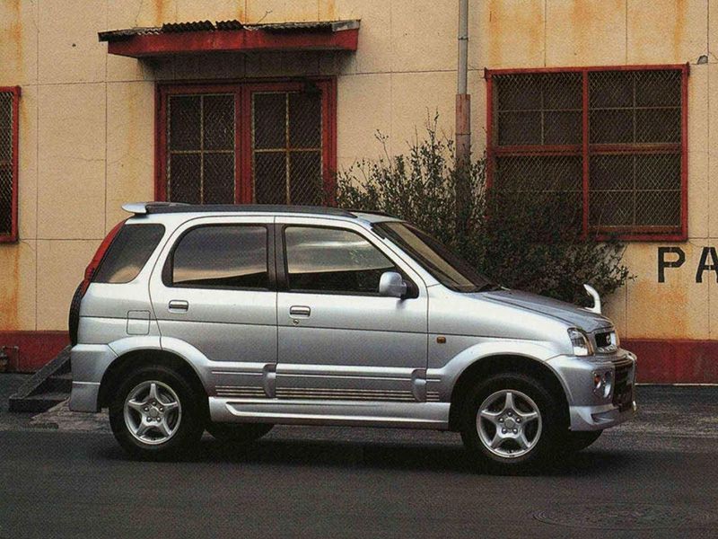 טויוטה קאמי 1999. מרכב, צורה. רכב שטח 5 דלתות, 1 דור