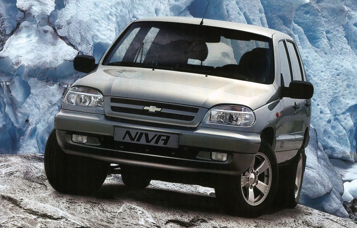 Chevrolet Niva 2002. Carrosserie, extérieur. VUS 5-portes, 1 génération