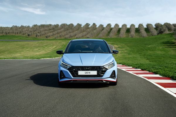 Hyundai i20 N 2024. Кузов, экстерьер. Мини 5 дверей, 1 поколение, рестайлинг