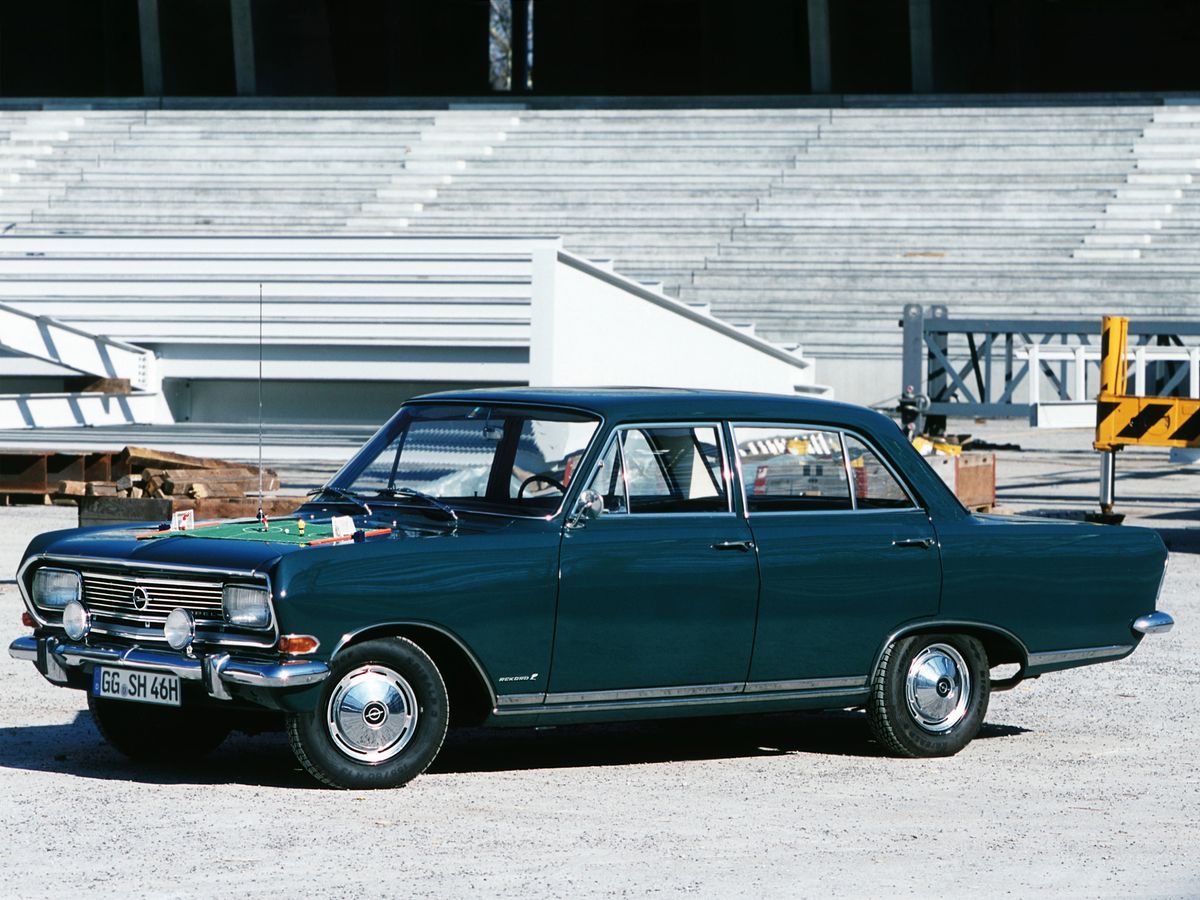 Opel Rekord 1965. Bodywork, Exterior. Sedan, 2 generation