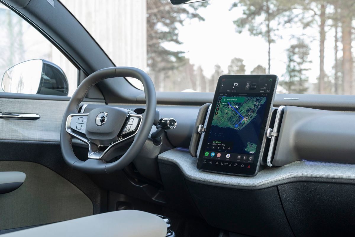 Volvo EX30 2023. Навигационная система. Внедорожник 5 дв., 1 поколение