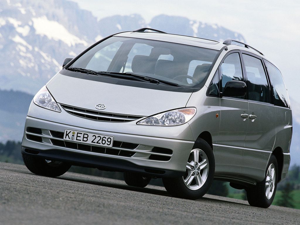 Toyota Previa 2000. Carrosserie, extérieur. Monospace, 2 génération